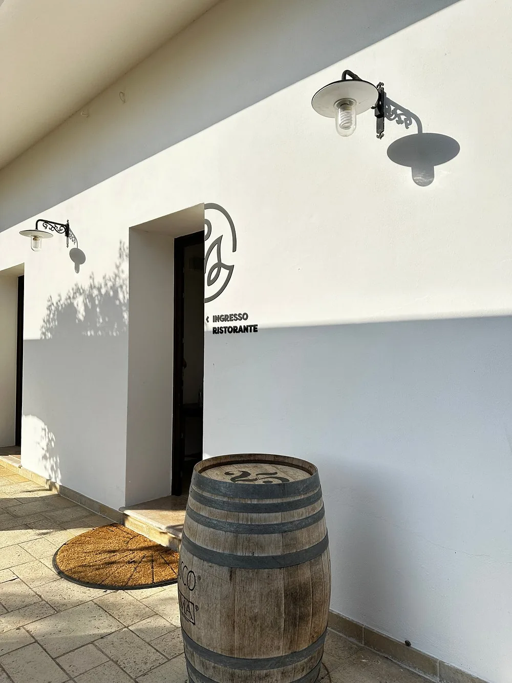 Ingresso del Ristorante Agriturismo Aromi a Sternatia
