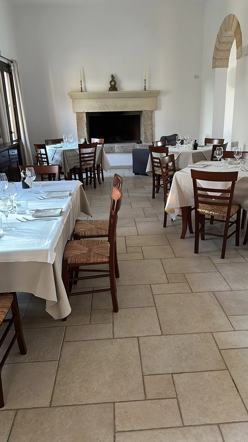 Sala interna del Ristorante Agriturismo Aromi a Sternatia